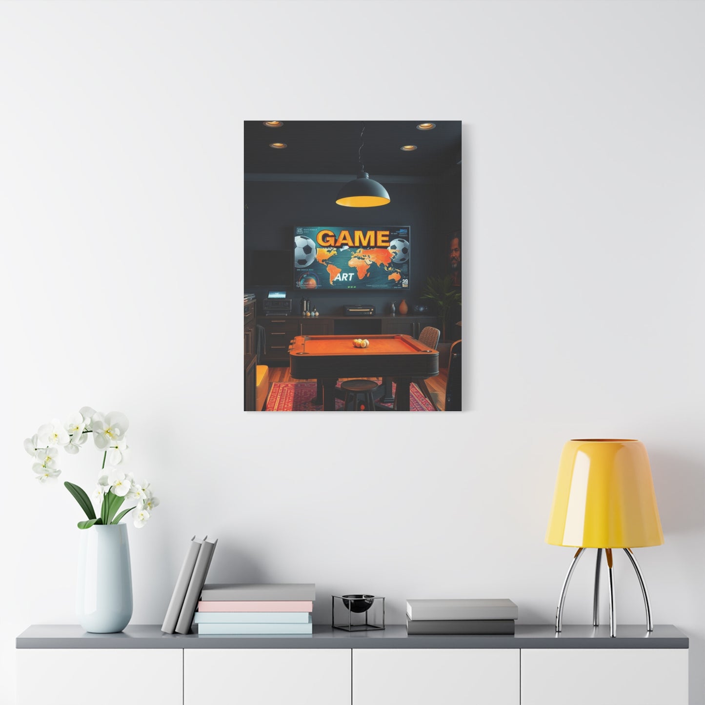 Elite Game Room Art Vision Wall Art & Canvas Print