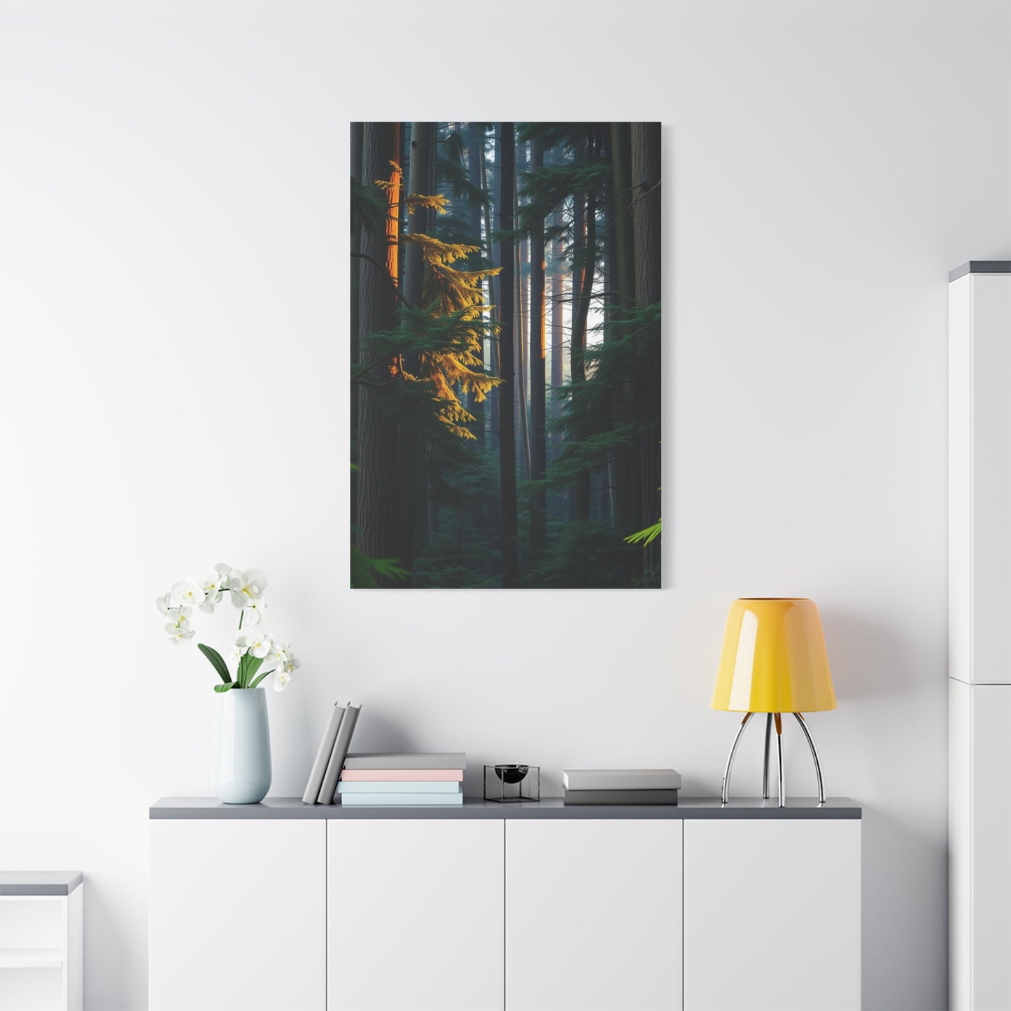 Mystic Woodland Tableau Wall Art & Canvas Print