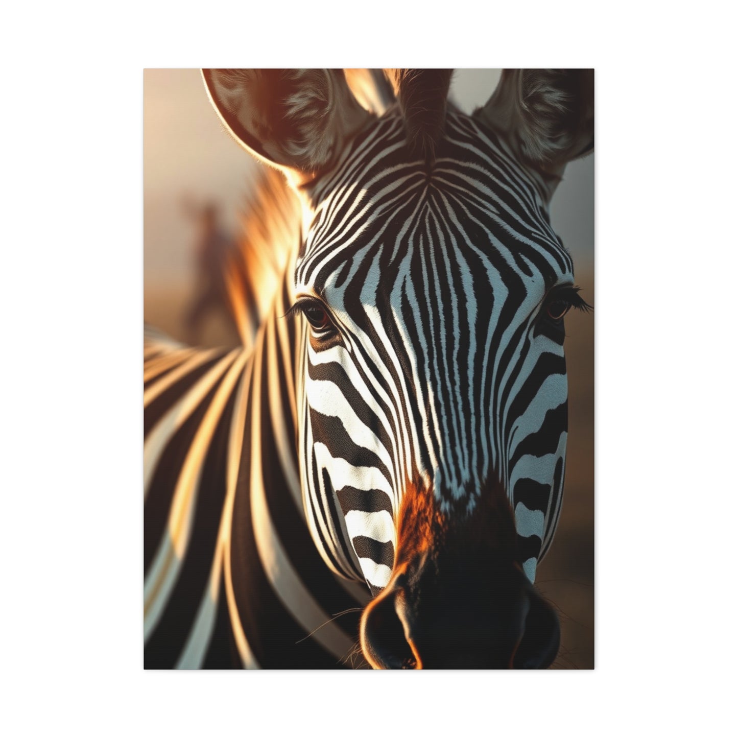 Masterpiece Zebra Art Vision Wall Art & Canvas Print