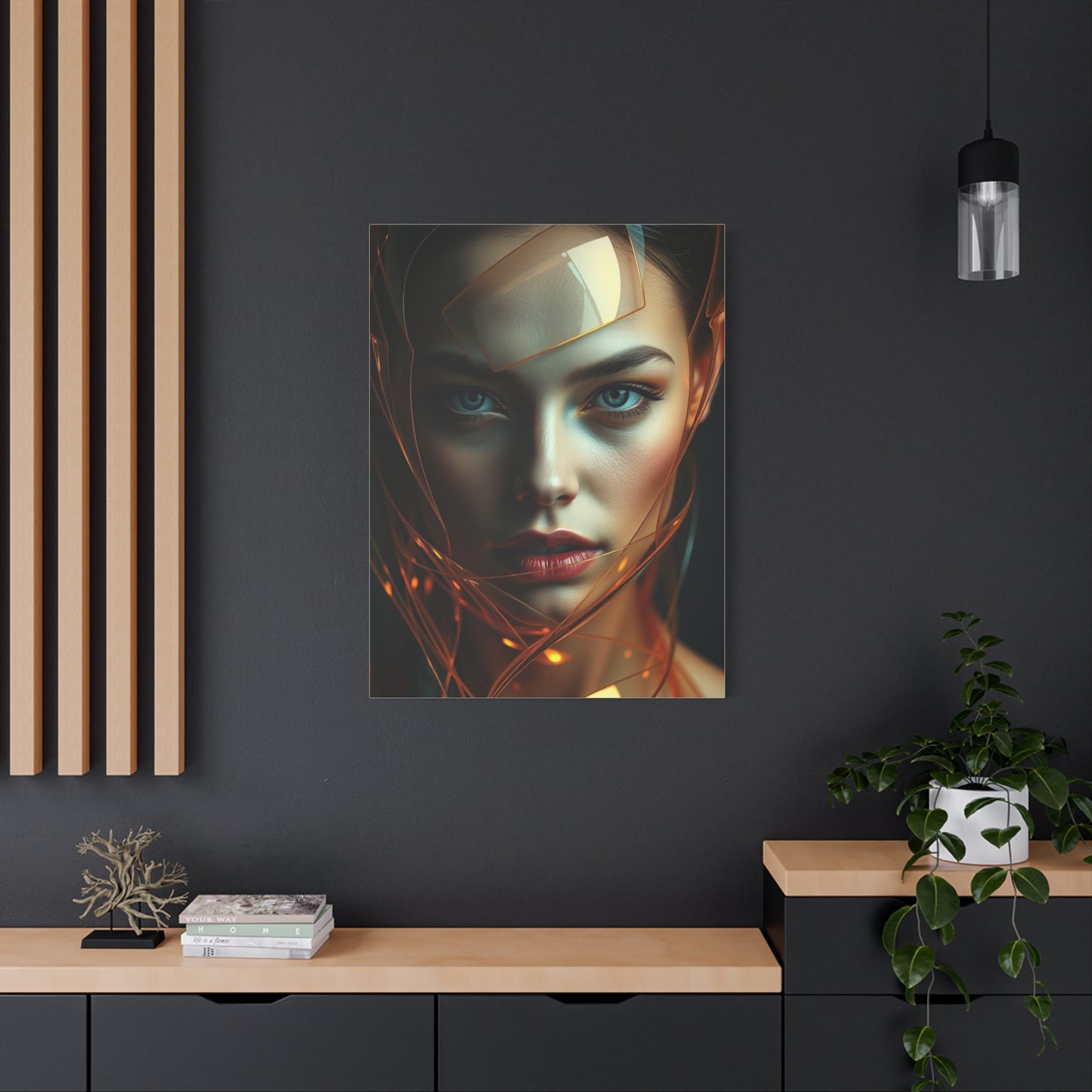 Masterpiece Art Abstract Figure & People Vision Wall Art & Canvas Print
