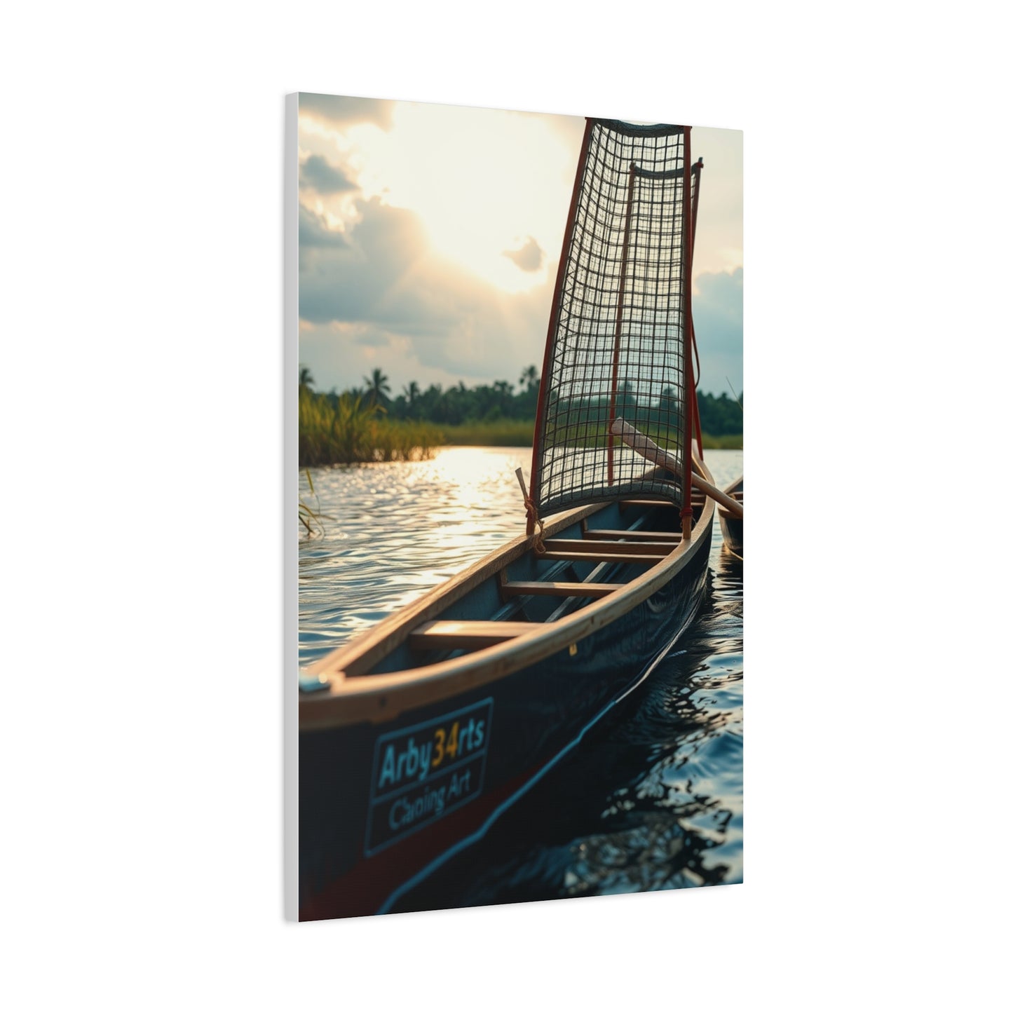 Canoe Art Luxury Canvas Wall Art & Canvas Print