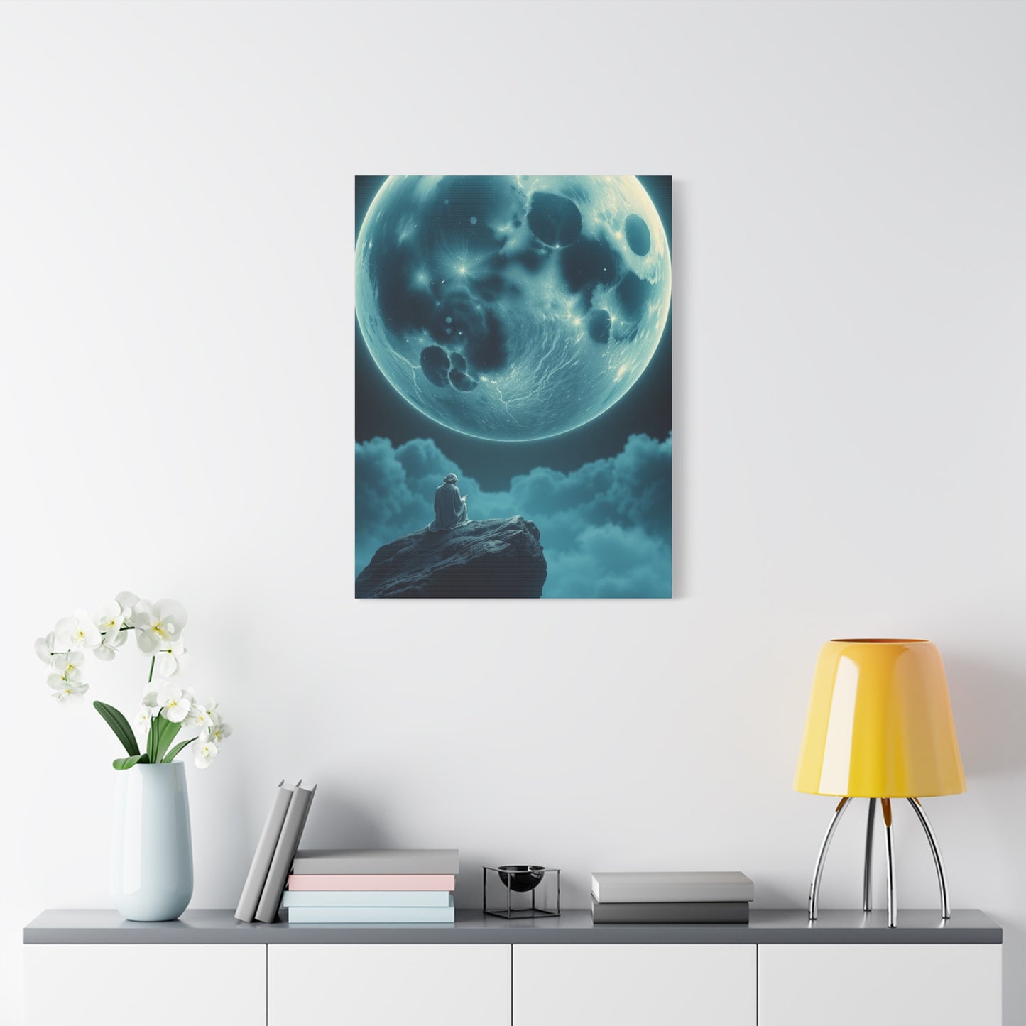 Moonlit Ambiance Artwork Wall Art & Canvas Print
