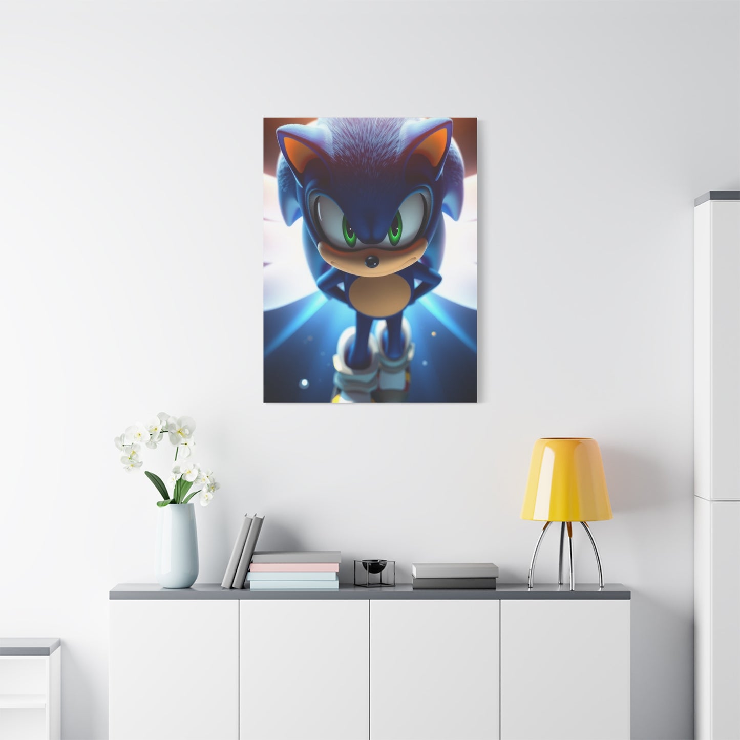 Masterpiece Sonic the Hedgehog Art Vision Wall Art & Canvas Print
