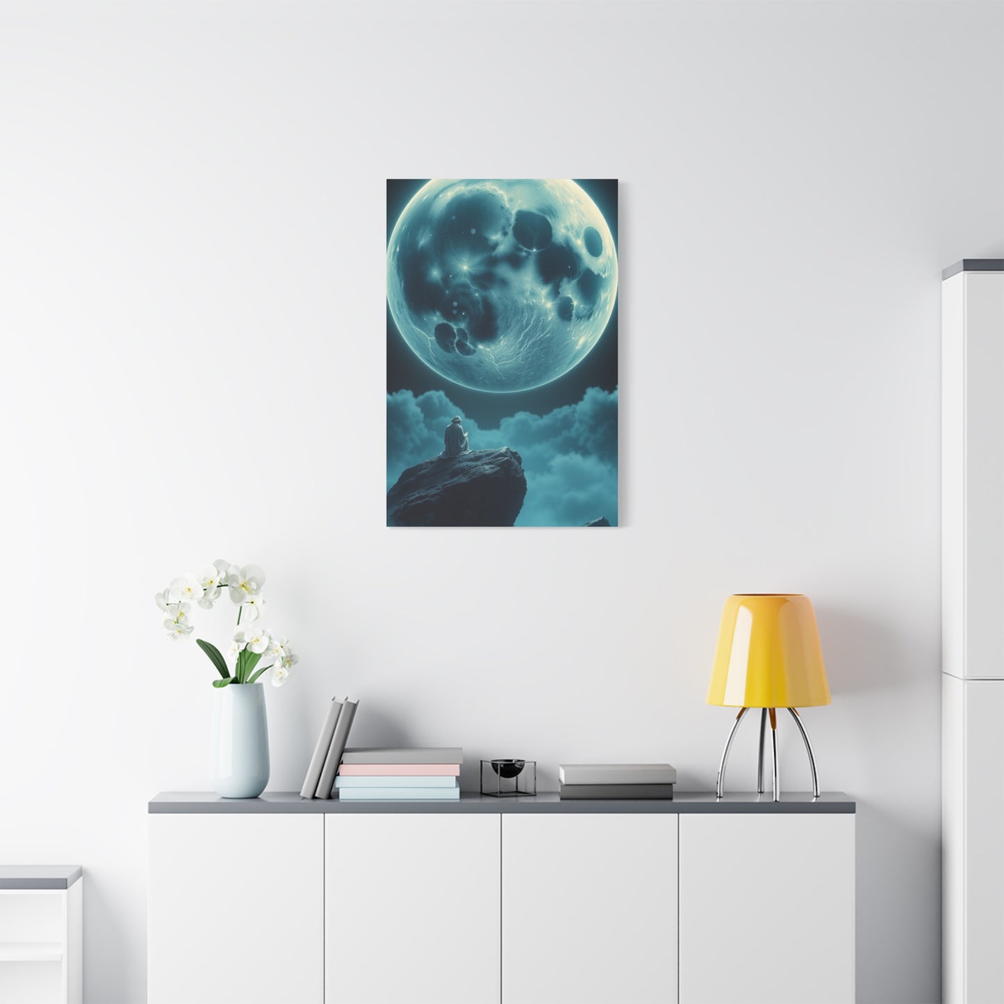 Moonlit Ambiance Artwork Wall Art & Canvas Print