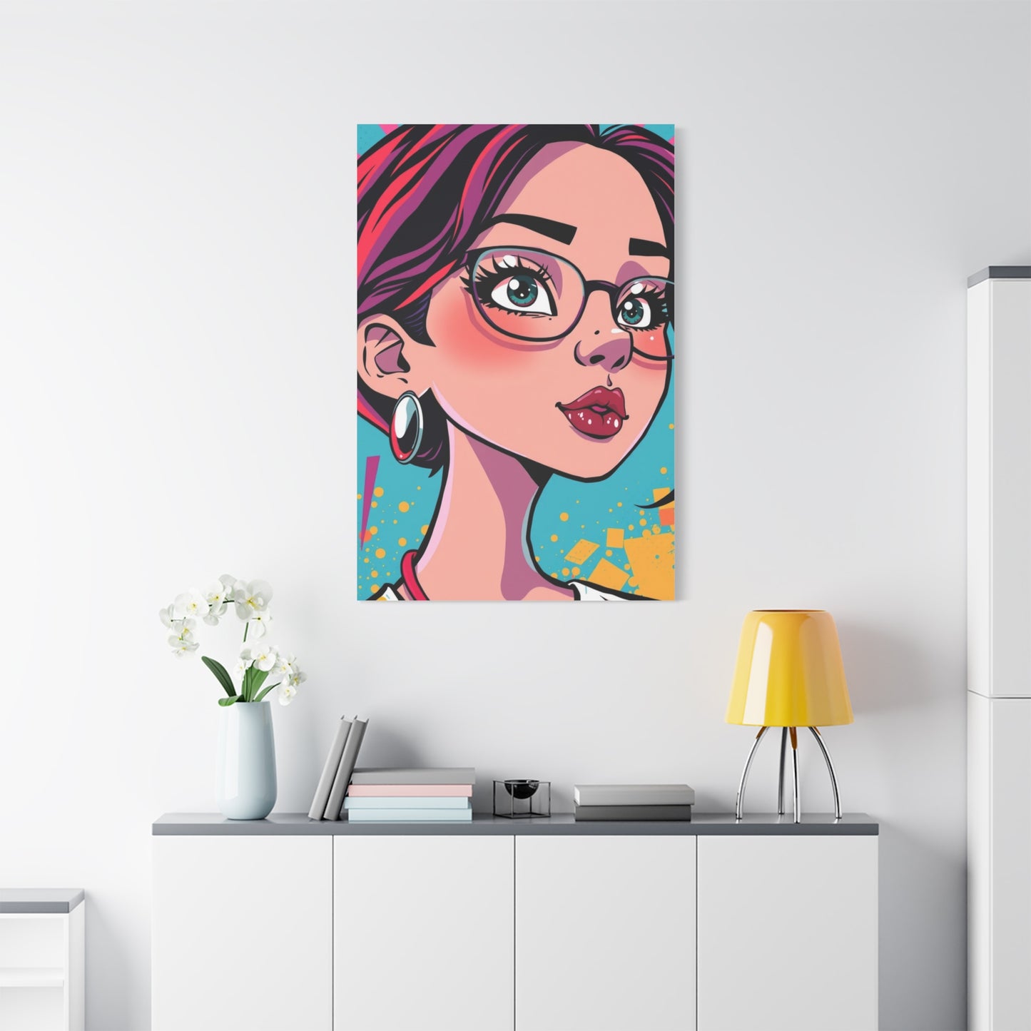 Opulent Cartoon Fantasy Wall Art & Canvas Print
