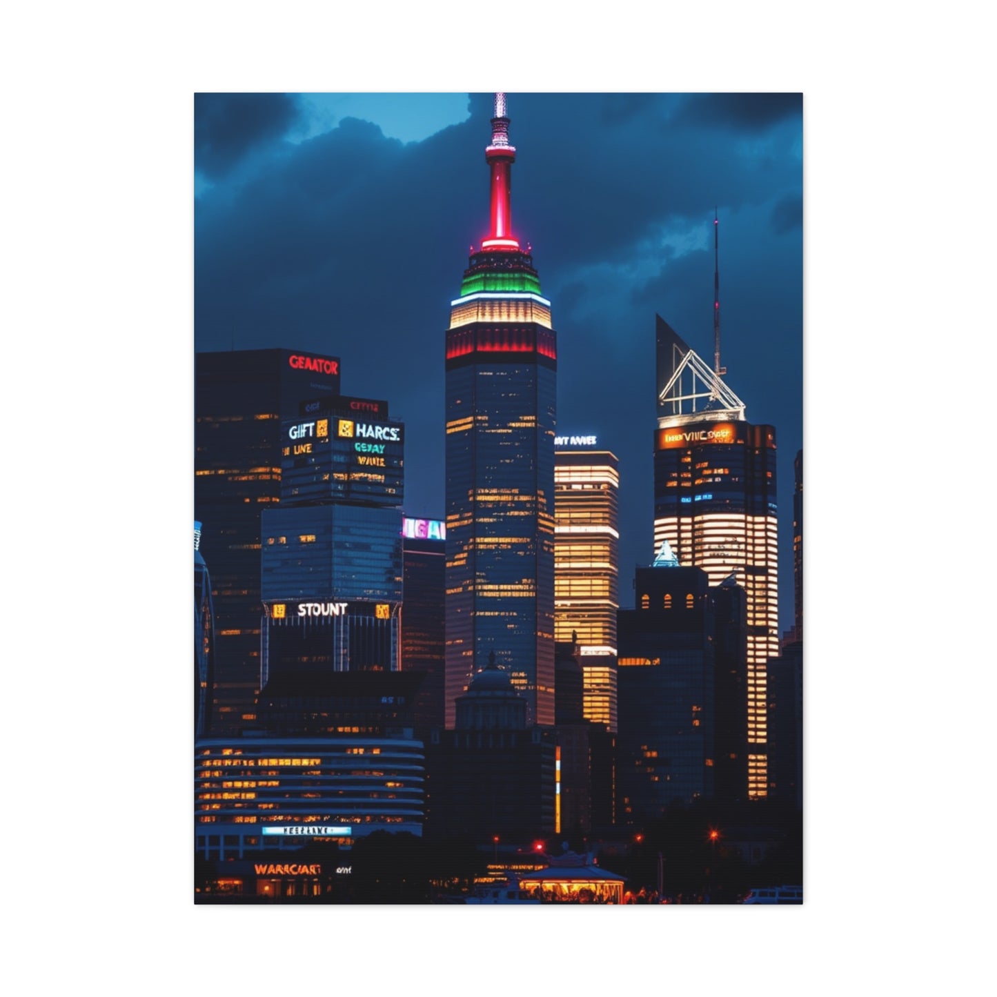 Skyline Art Luxury Canvas Wall Art & Canvas Print