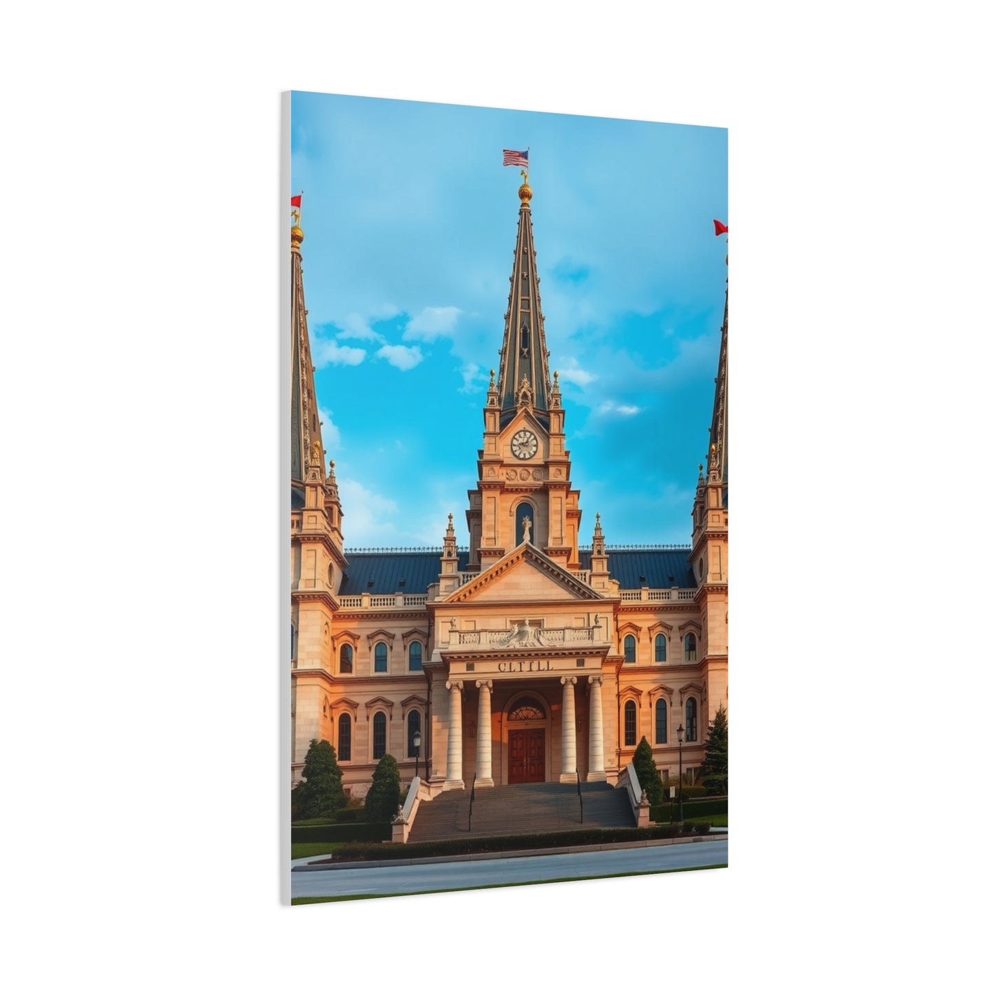 The LDS Temple Art Supreme Gallery Wall Art & Canvas Print