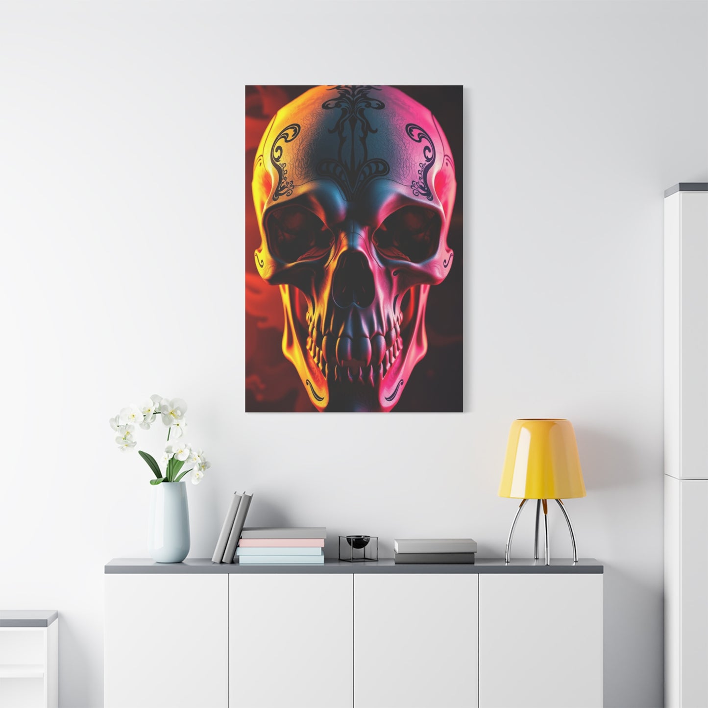 Noble Skull Reverie Wall Art & Canvas Print