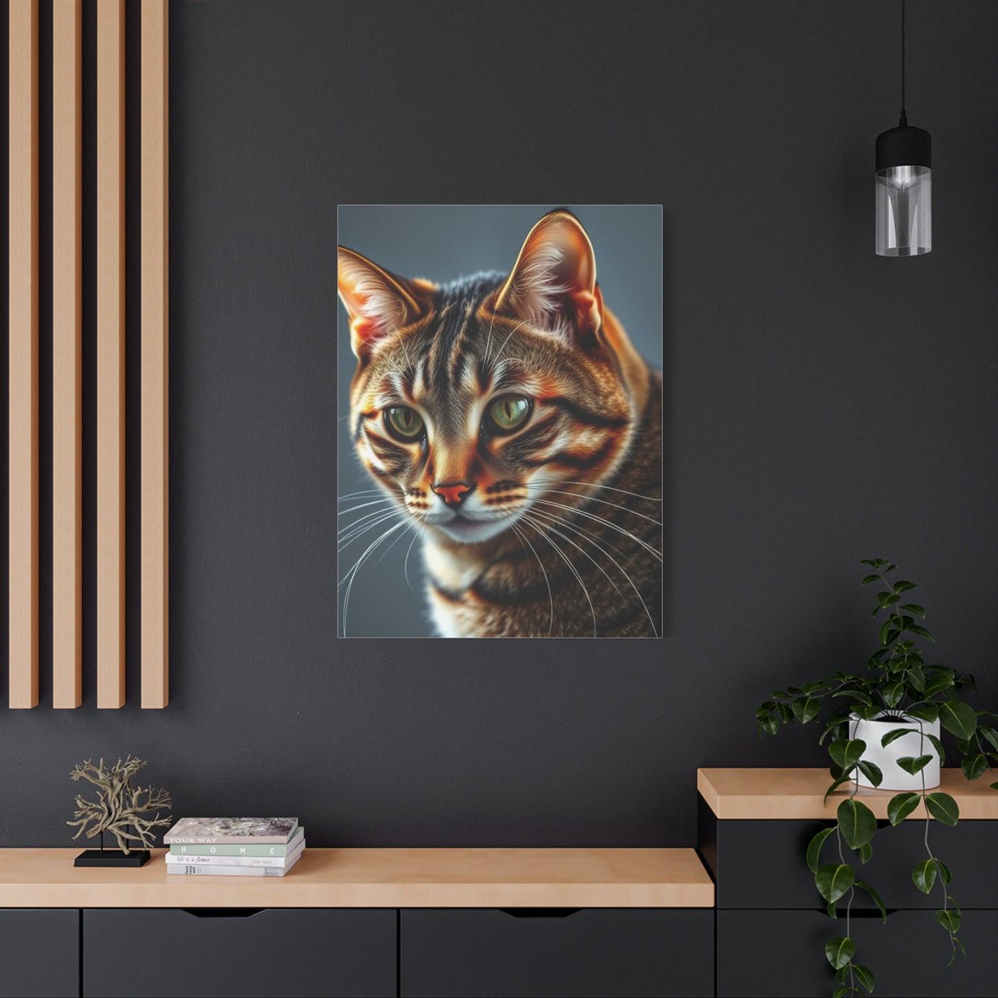 Tabby Cat Art Supreme Gallery Wall Art & Canvas Print