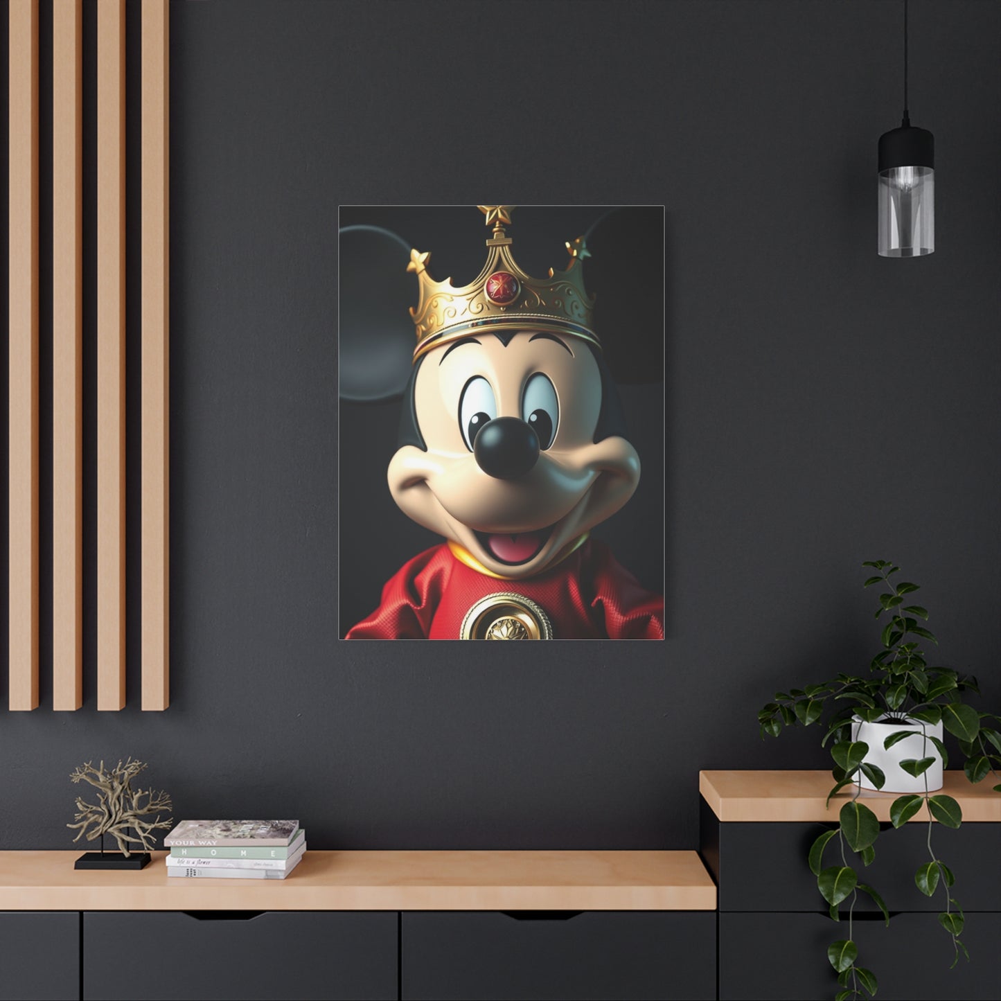 Mickey Distinction Piece Wall Art & Canvas Print