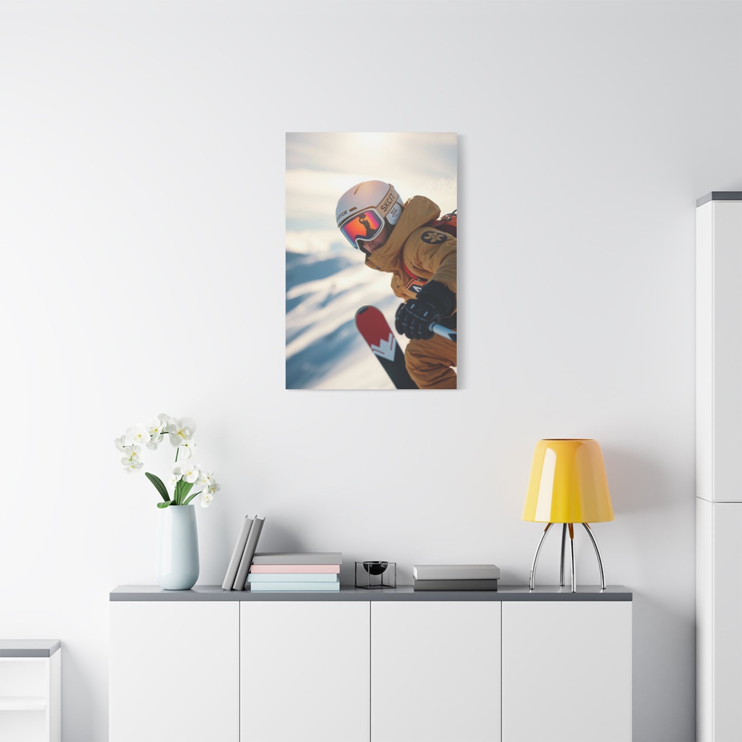 Elite Skiing Art Vision Wall Art & Canvas Print