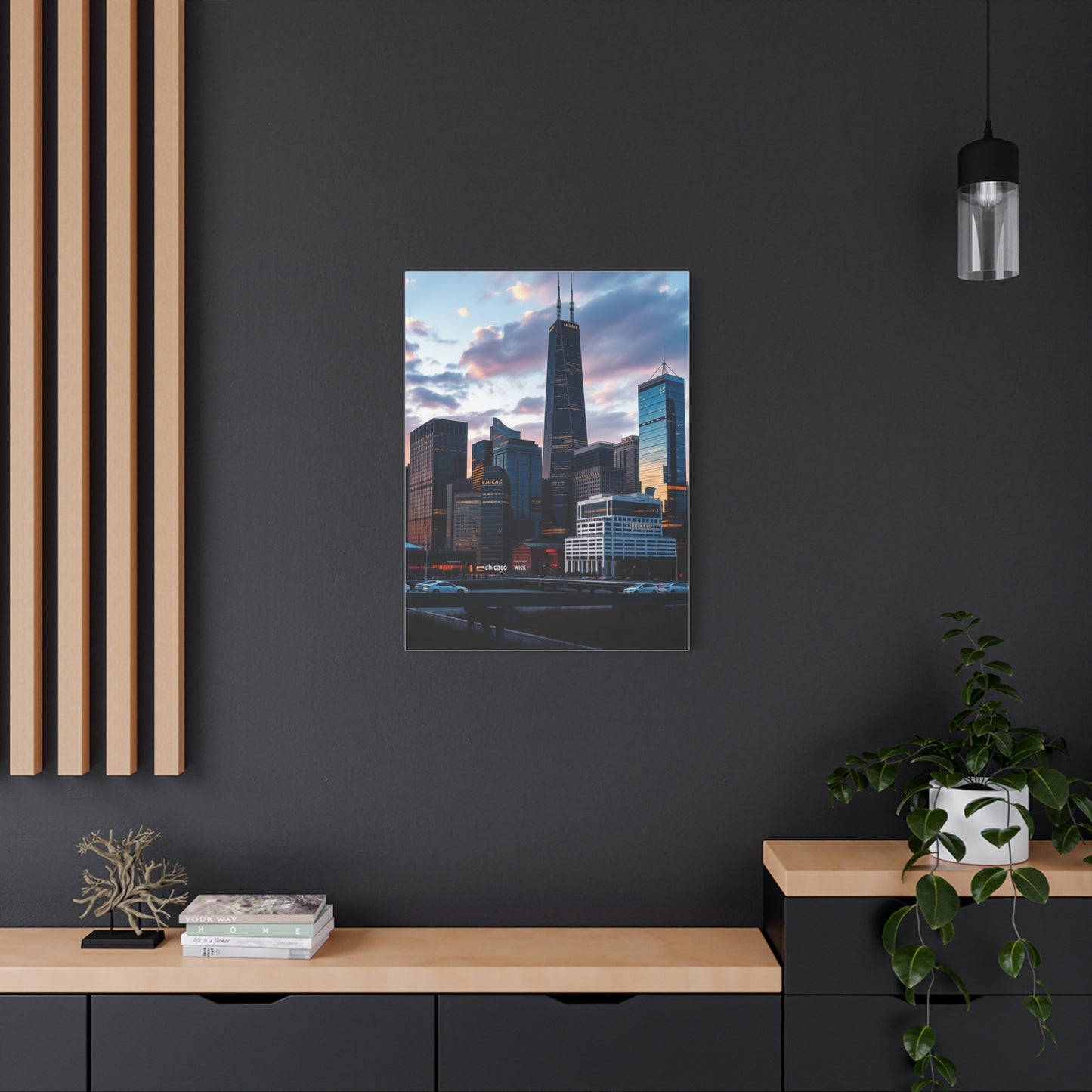 Chicago Skylines Art Supreme Gallery Wall Art & Canvas Print