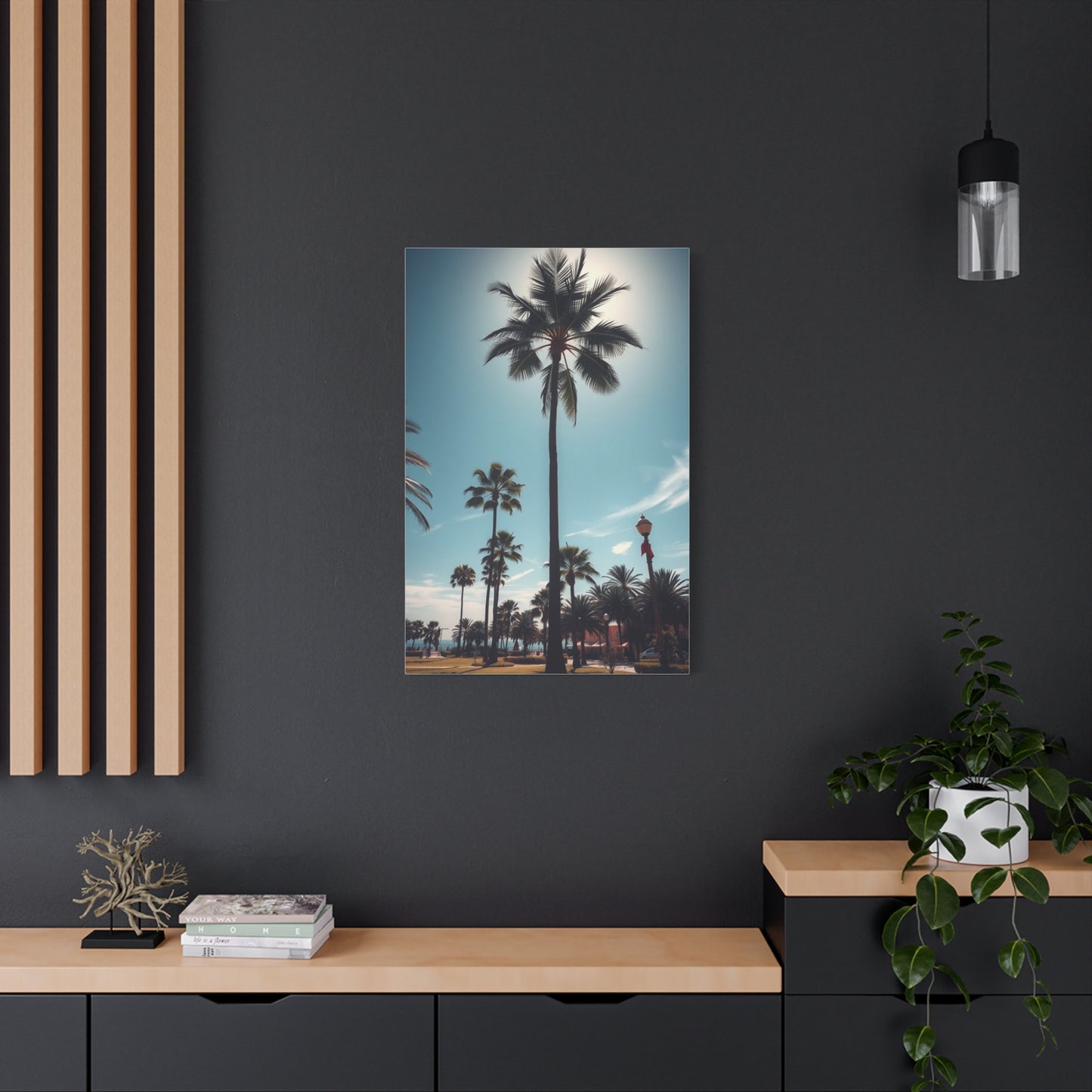 Paradise Palms Canvas Wall Art & Canvas Print