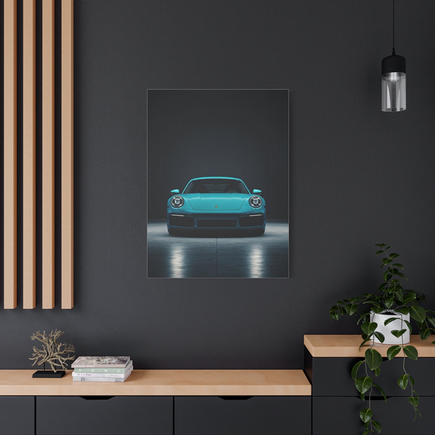 Dream Garage Porsche 911 Symmetry Wall Art & Canvas Prints