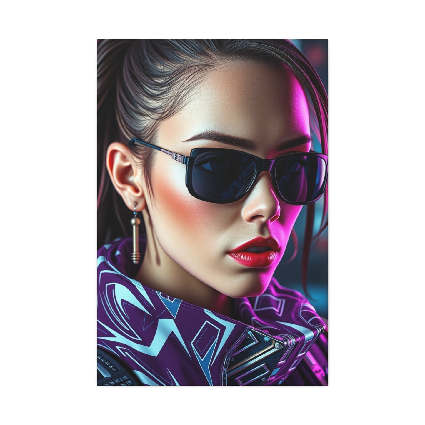 Supreme Cyberpunk Art Collection Wall Art & Canvas Print