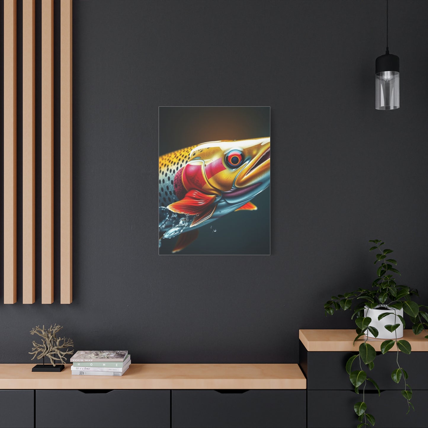 Trout Art Refined Canvas Wall Art & Canvas Print
