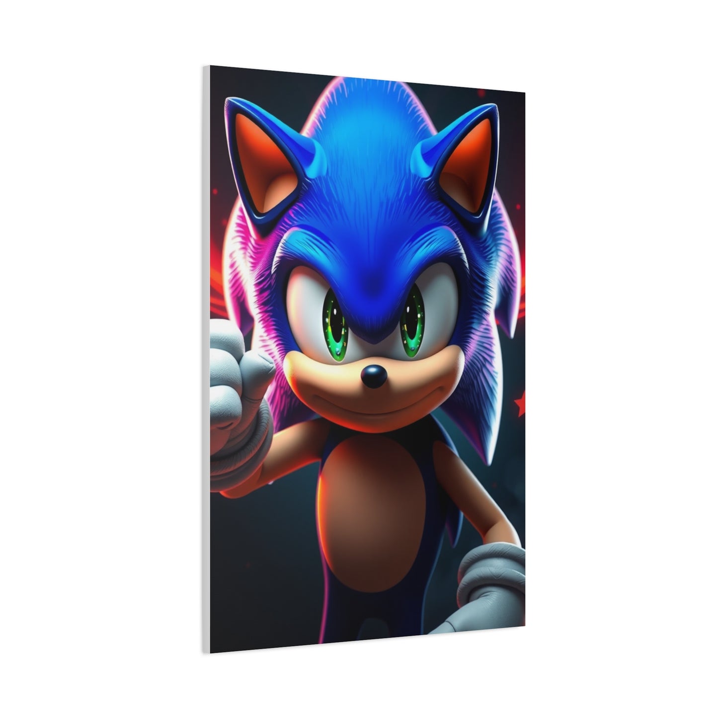 Supreme Sonic the Hedgehog Art Collection Wall Art & Canvas Print