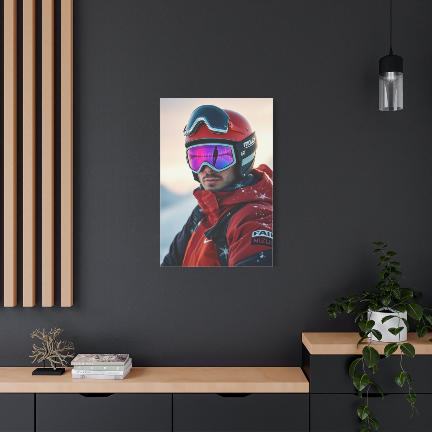 Skiing Art Refined Canvas Wall Art & Canvas Print