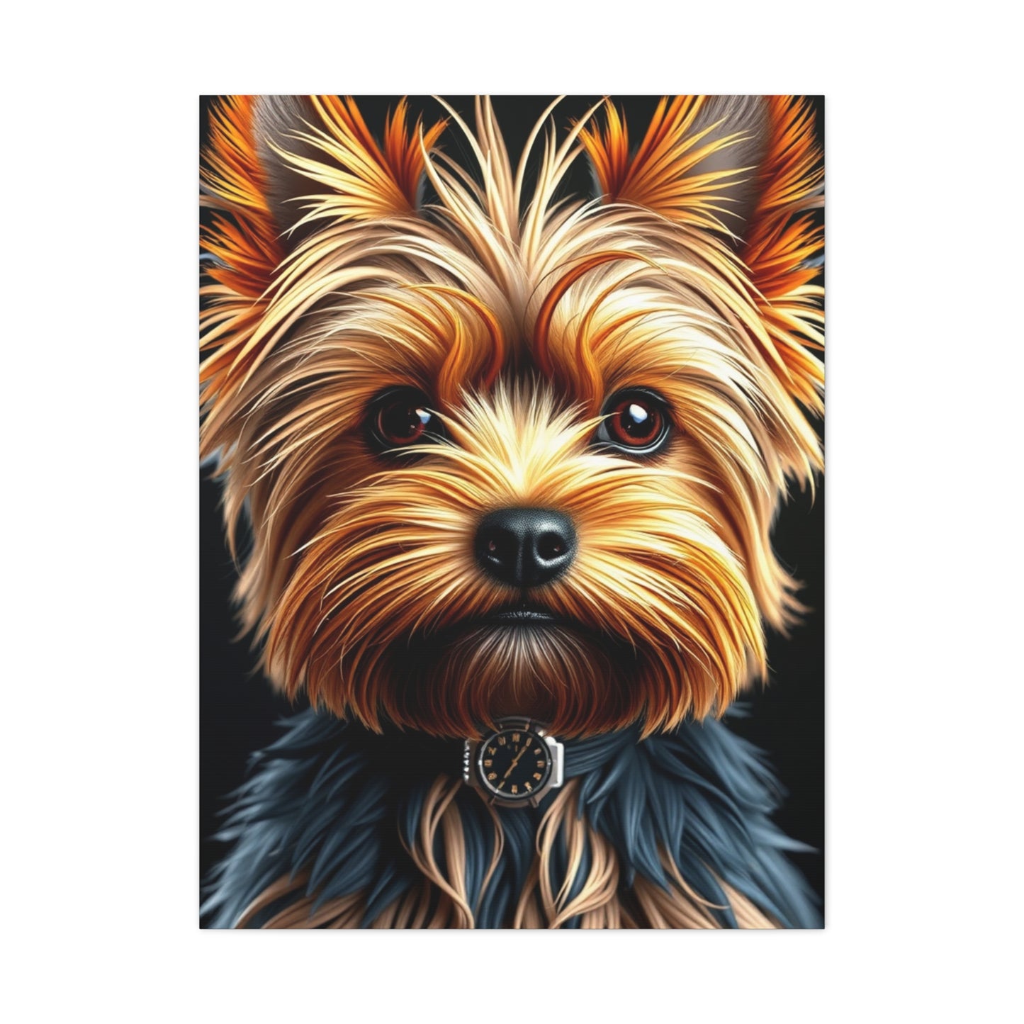 Yorkshire Terrier Art Refined Canvas Wall Art & Canvas Print