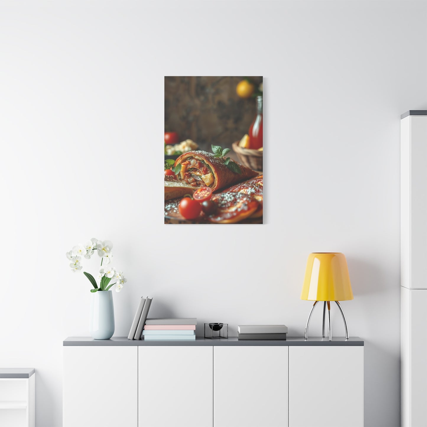 Italian Food Art Luxury Canvas Wall Art & Canvas Print