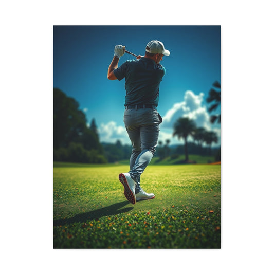 Sophisticated Putt Impression Wall Art & Canvas Print