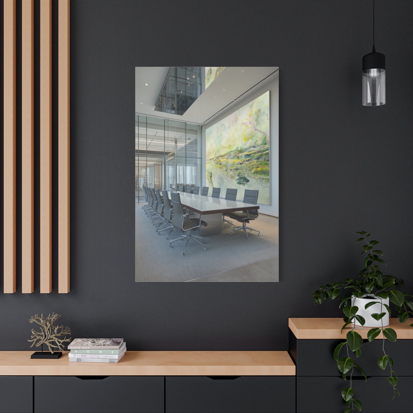 Luminous Translucent Pastel Artwork Wall Art & Canvas Print