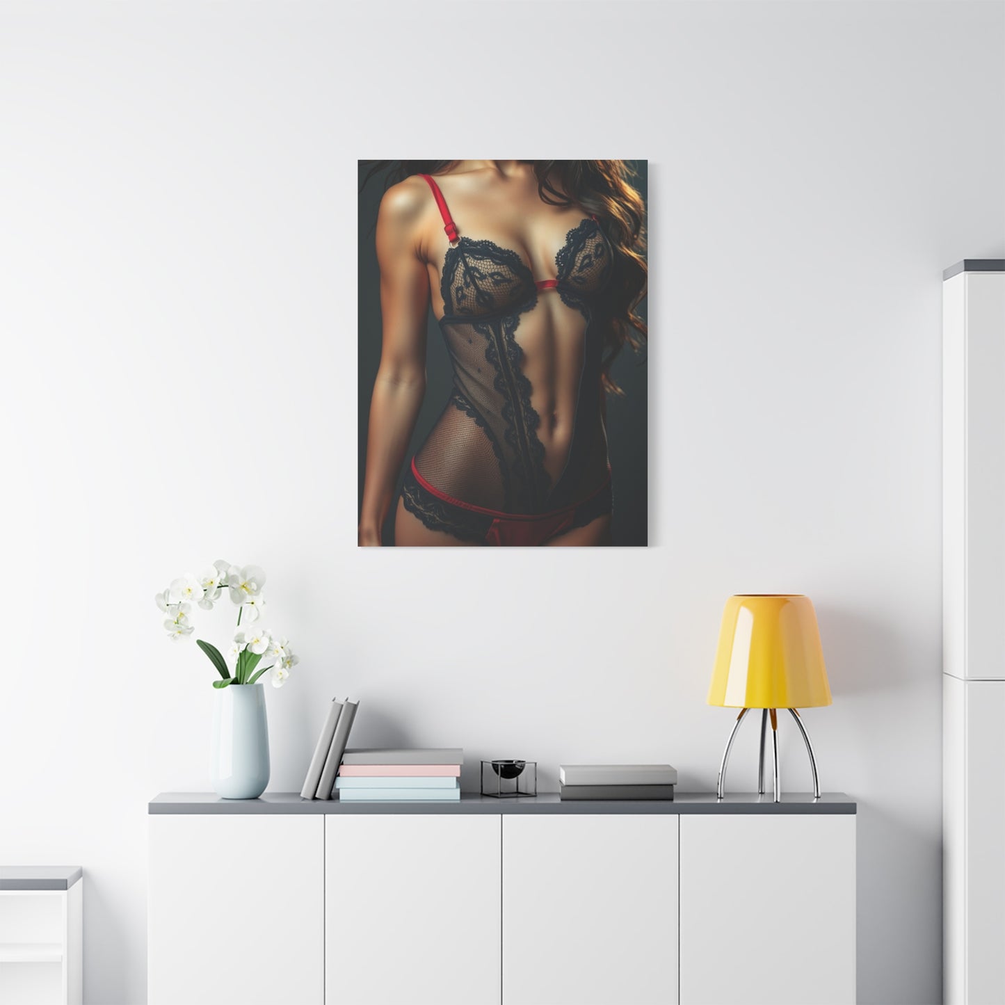 Lingerie Art Refined Canvas Wall Art & Canvas Print