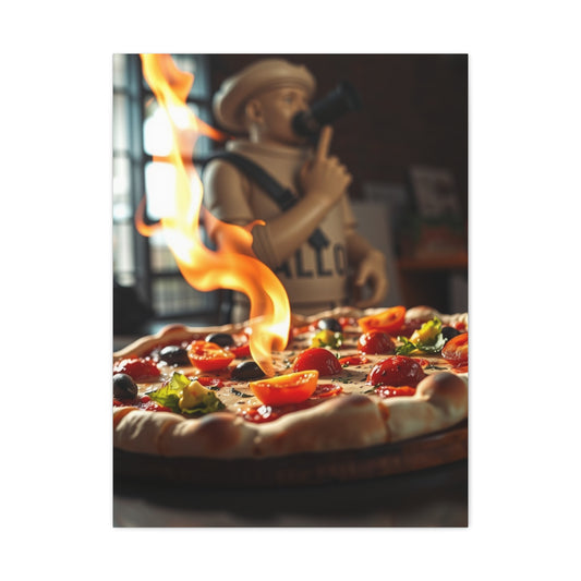 Vision Pizza Art Art Wall Art & Canvas Print
