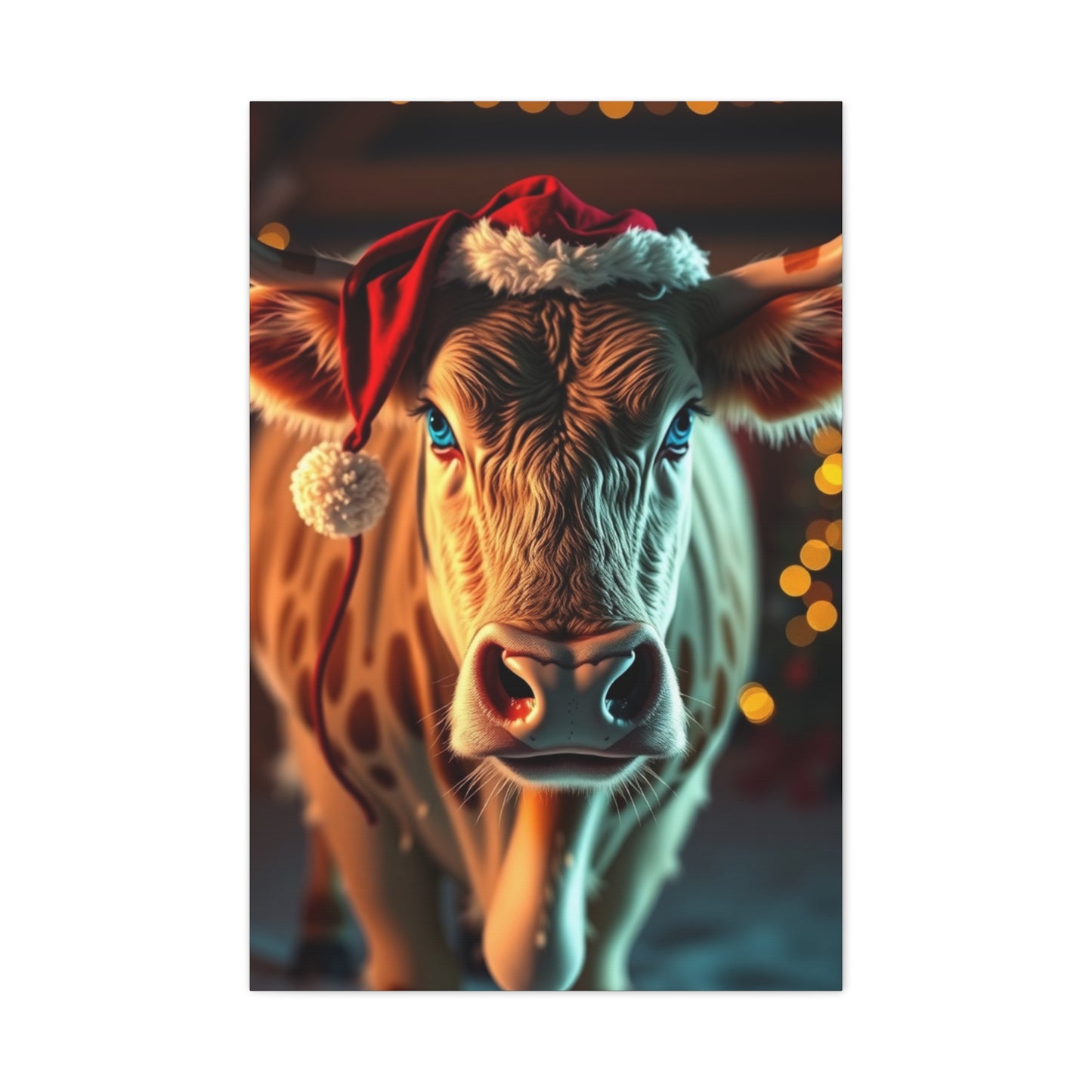 Festive Cattle Reverie Art wall art & canvas print