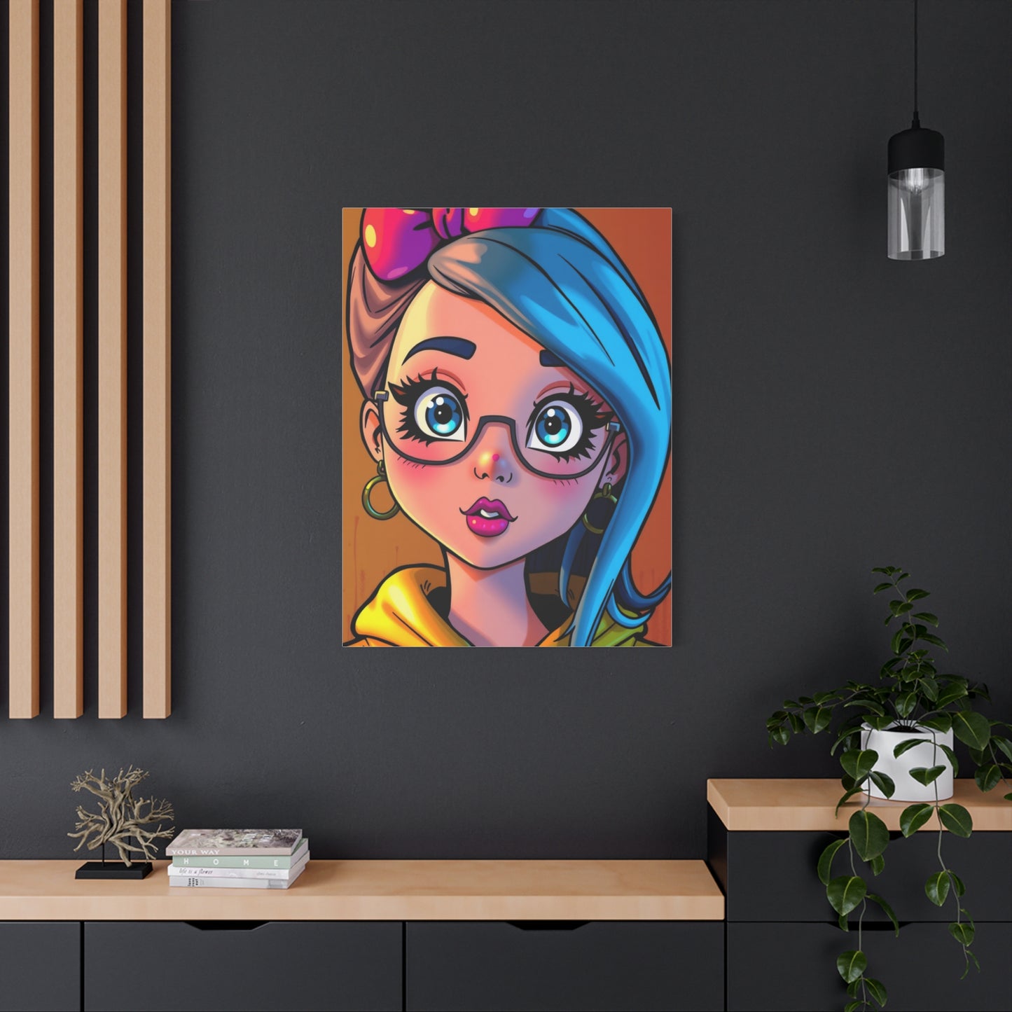 Refined Animated Dream Wall Art & Canvas Print