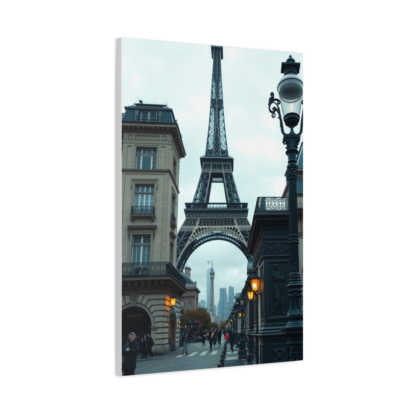 Chic Parisian Elegance Wall Piece