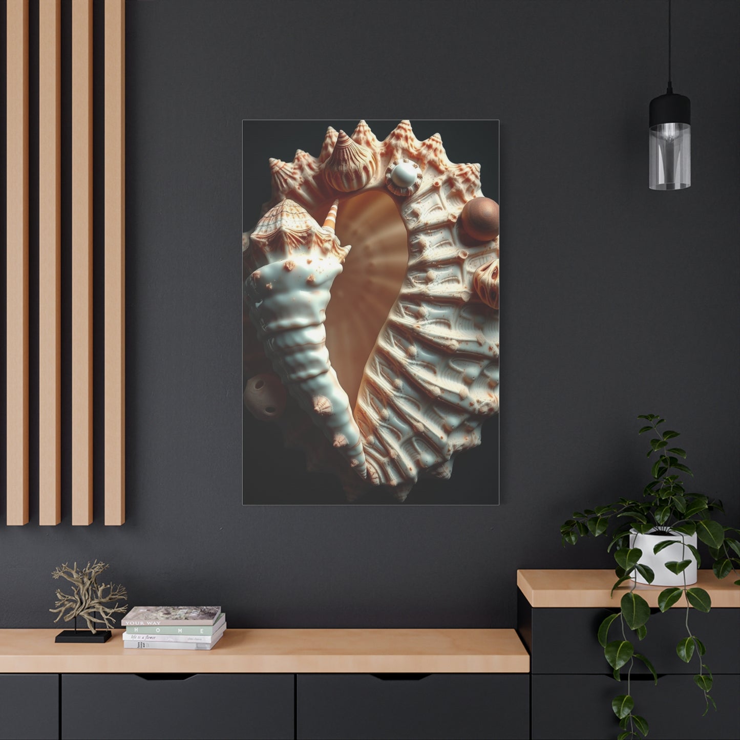 Masterpiece Shells Art Vision Wall Art & Canvas Print