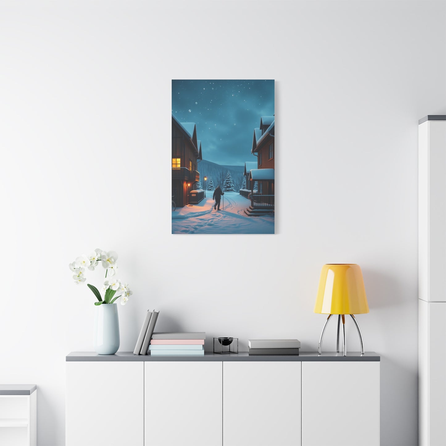 Nordic Ethereal Canvas Wall Art & Canvas Print