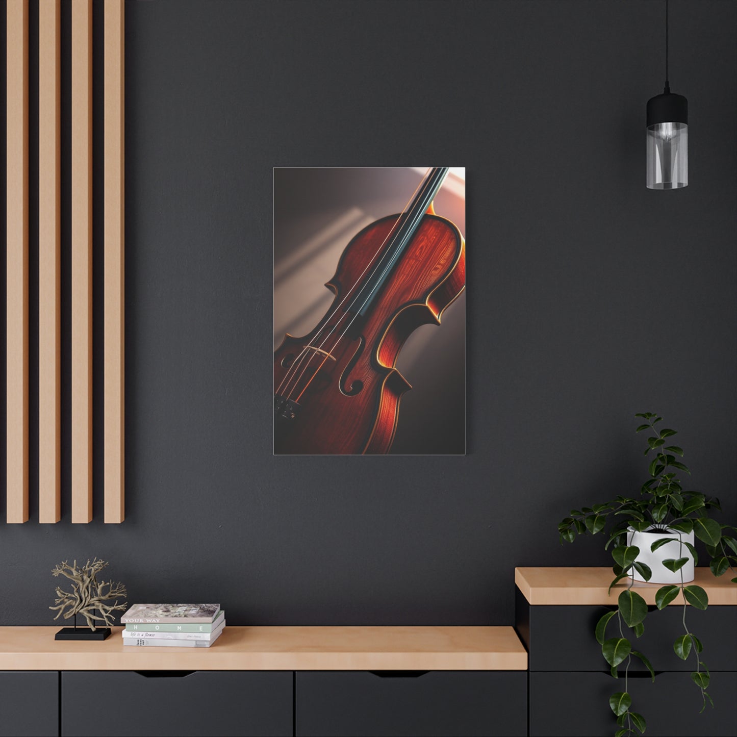Violin Art Refined Canvas Wall Art & Canvas Print