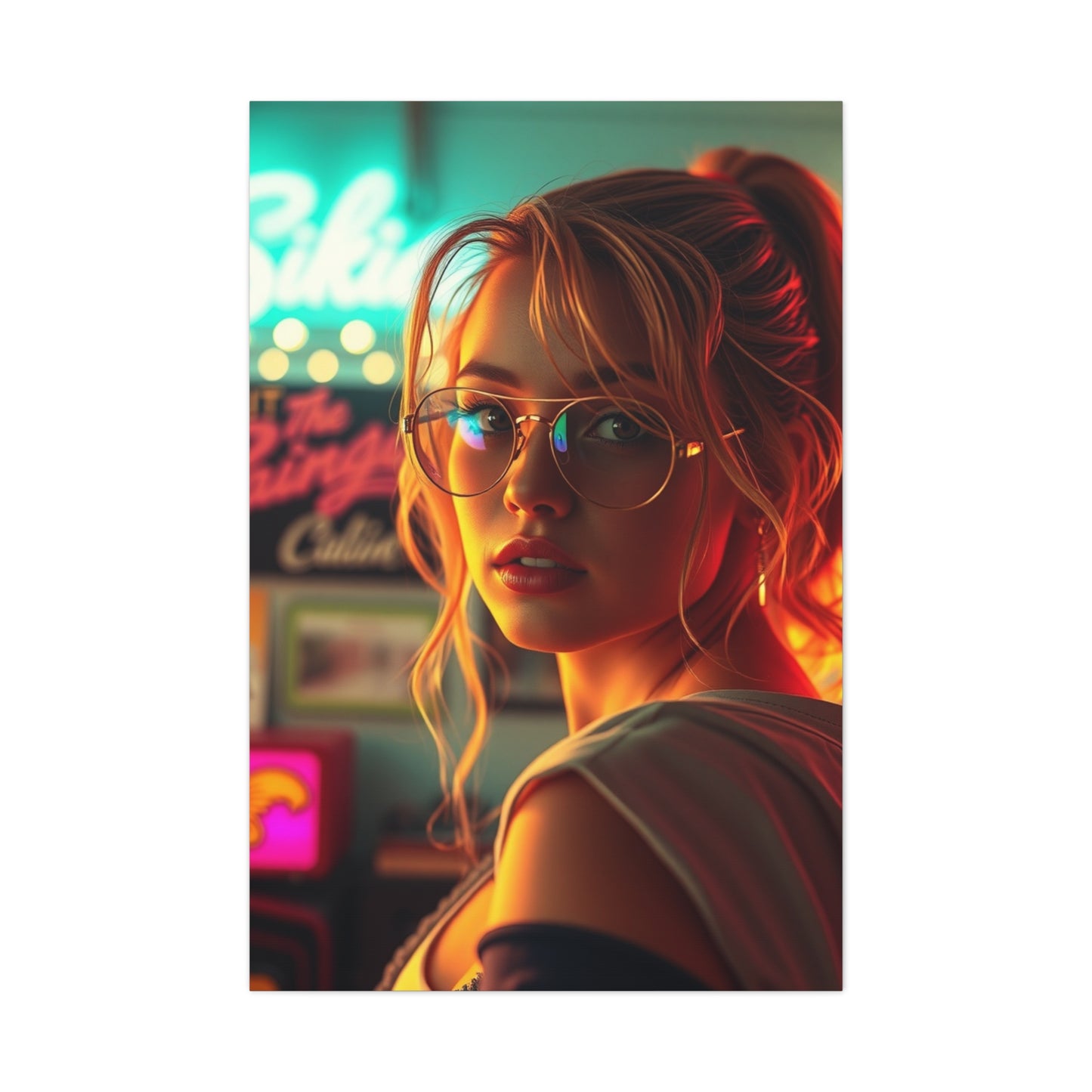 80’s Nostalgia Art Refined Canvas Wall Art & Canvas Print