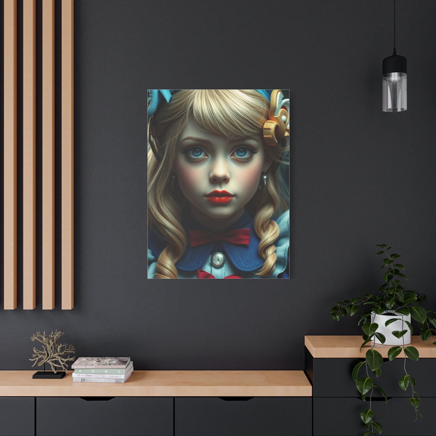 Elite Alice In Wonderland Characters Art Vision Wall Art & Canvas Print