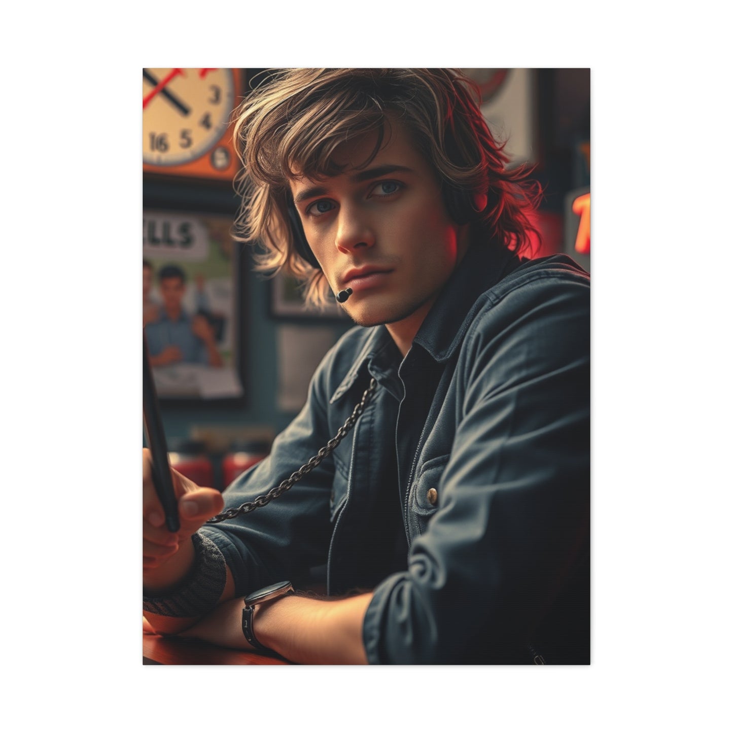 80’s Nostalgia Art Luxury Canvas Wall Art & Canvas Print