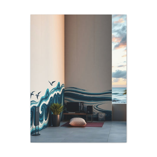 Coastal Chic Impression Wall Art & Canvas Print