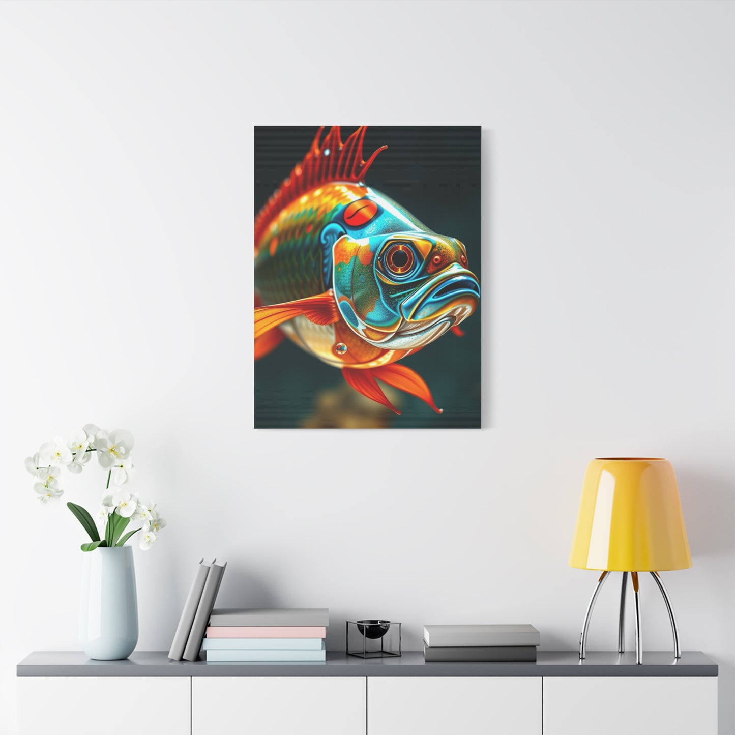 Fish Wall Art Refined Canvas Wall Art & Canvas Print