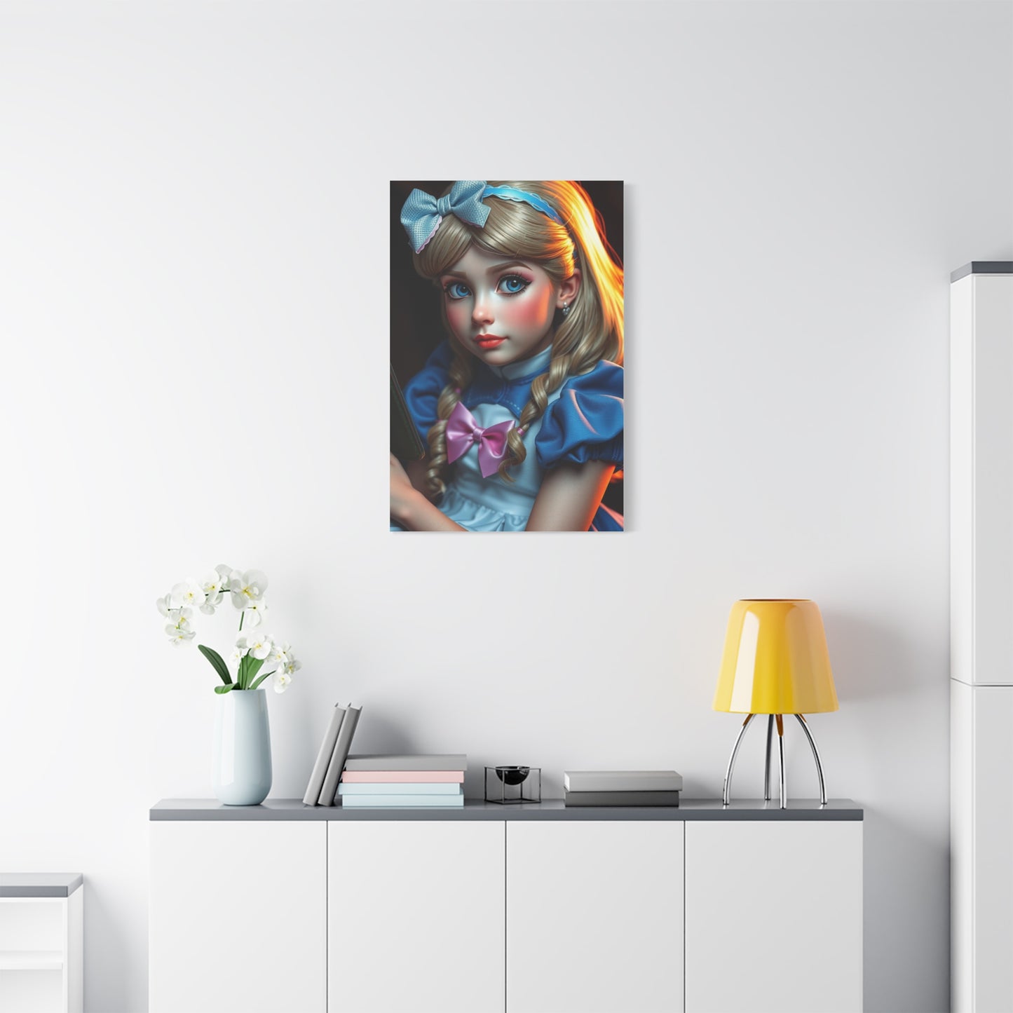 Alice In Wonderland Characters Art Supreme Gallery Wall Art & Canvas Print