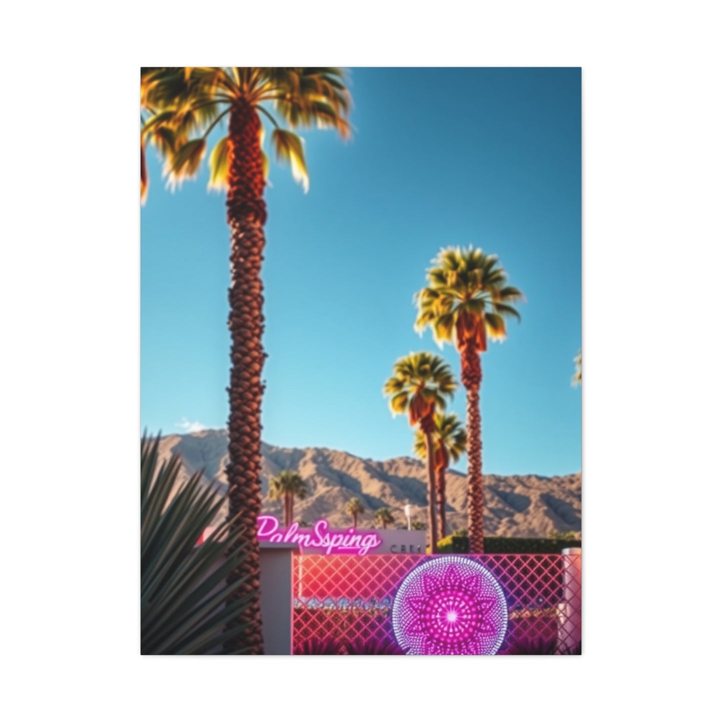 Supreme Palm Springs Art Collection Wall Art & Canvas Print