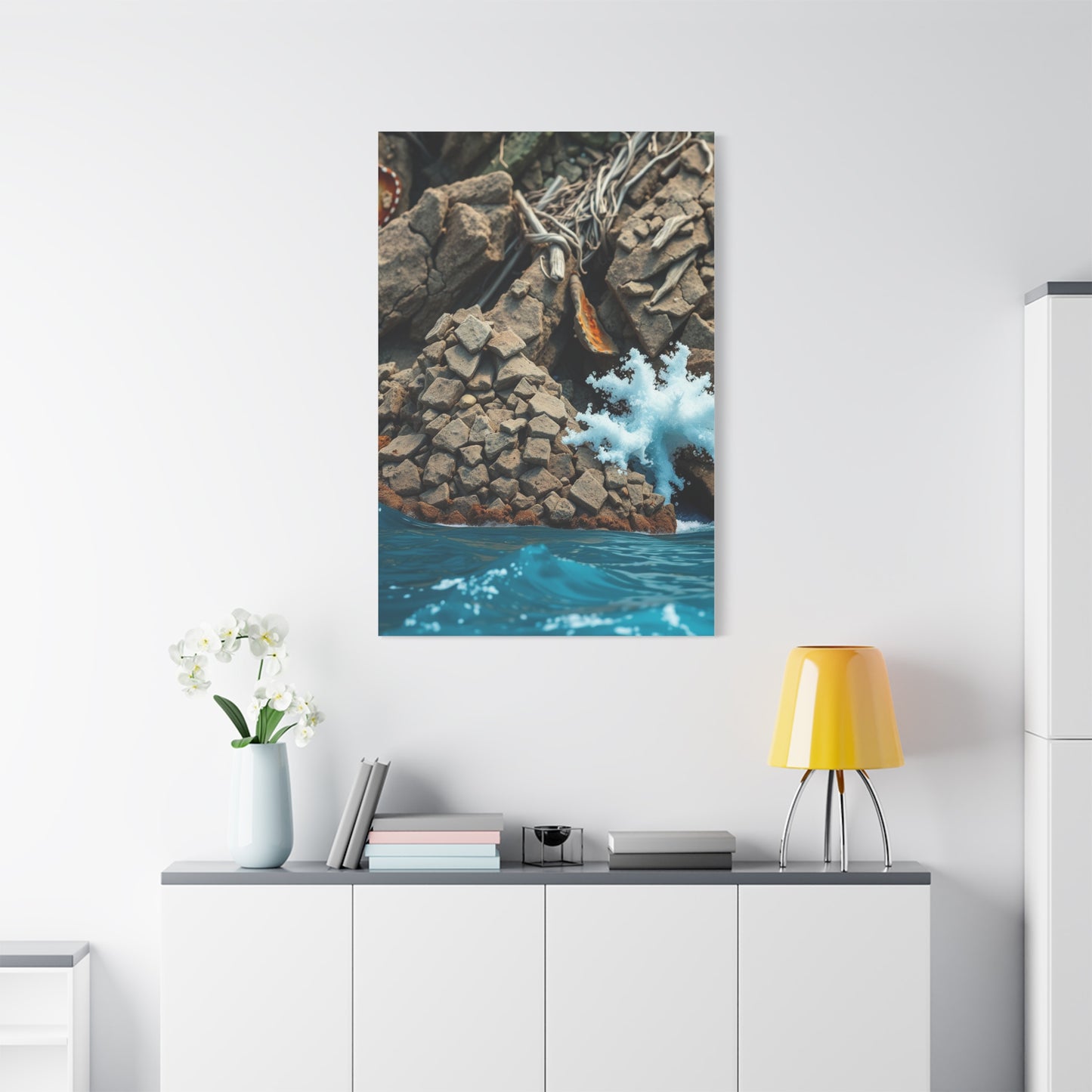 Azure Horizon Abstractions wall art & canvas print
