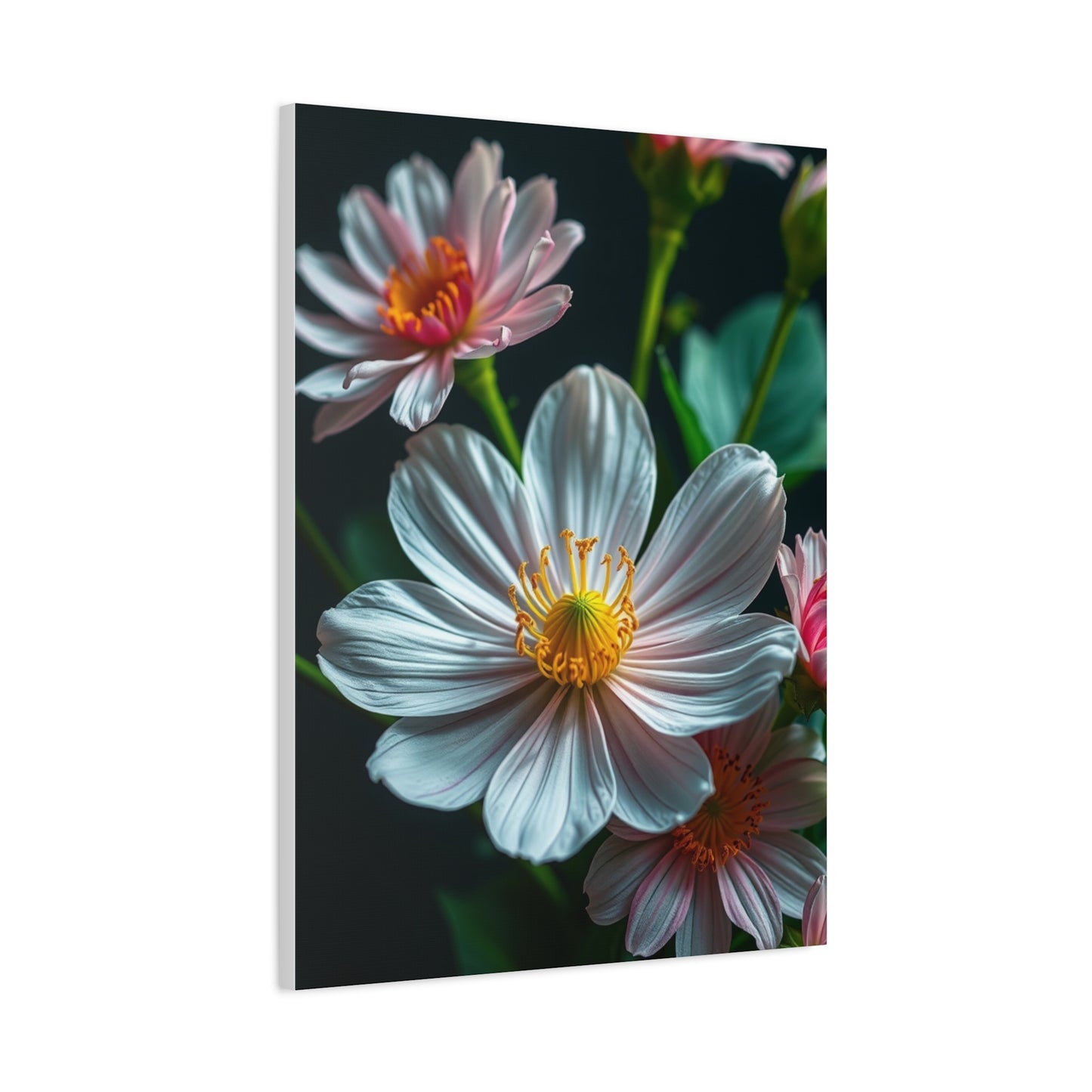 Chic Flora Panorama Wall Art & Canvas Print