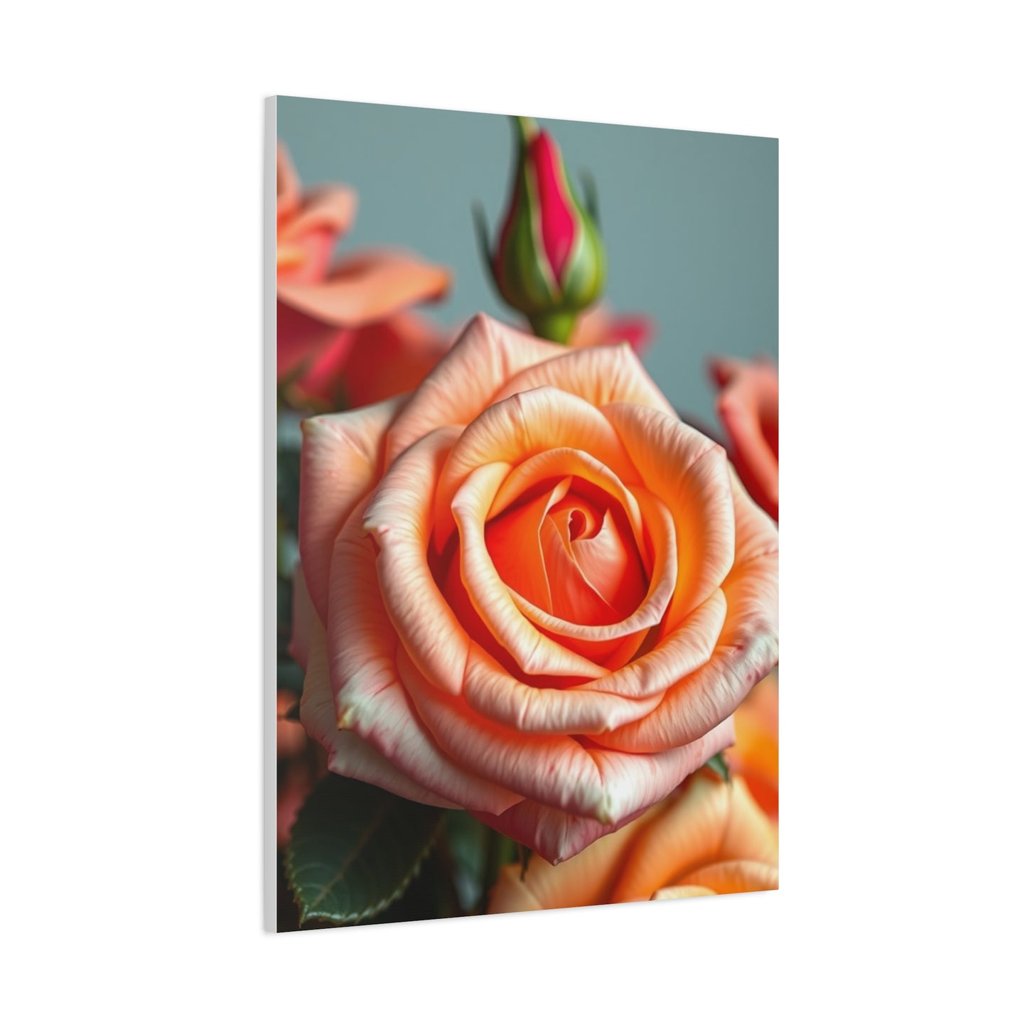 Masterpiece Rose Flower Art Vision Wall Art & Canvas Print