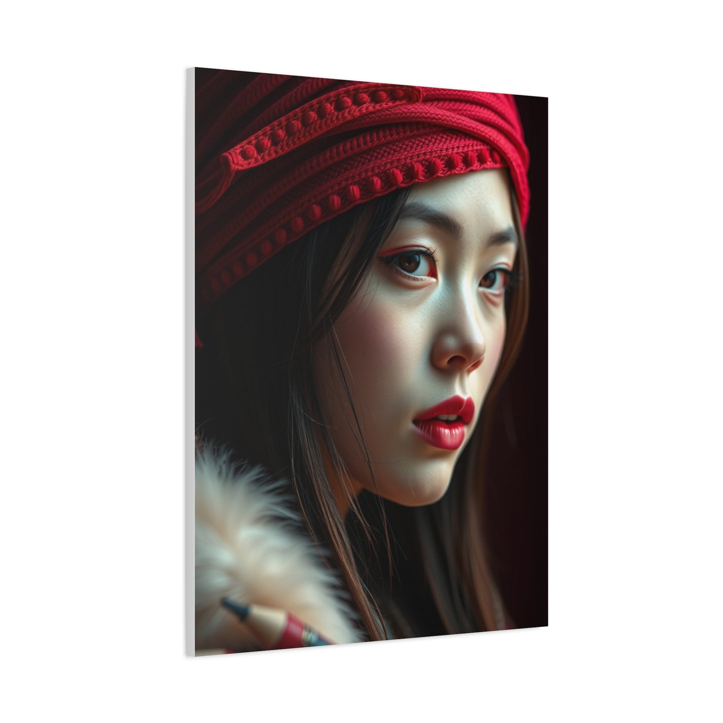 Vermilion Allure Artwork Wall Art & Canvas Print