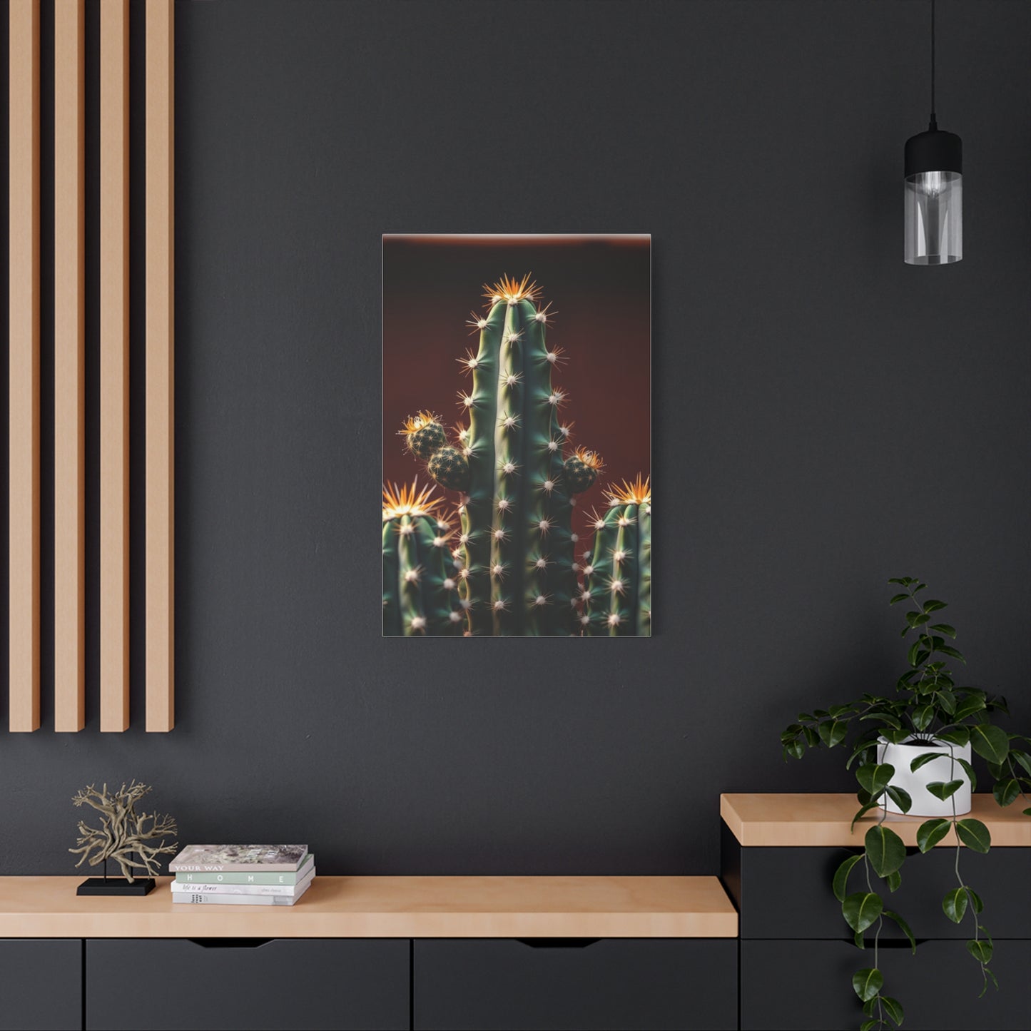 Prickly Serenity Artwork Wall Art & Canvas Print