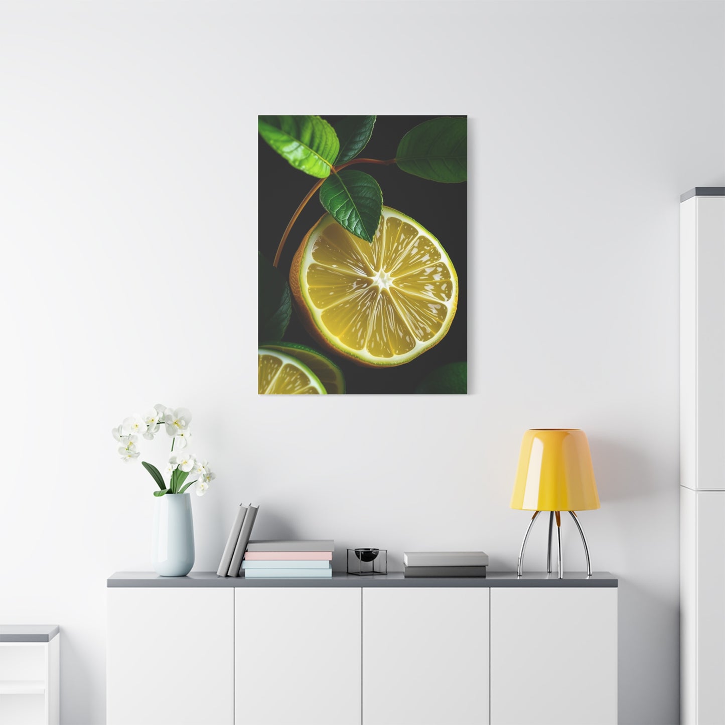 Elite Lemon & Lime Art Vision Wall Art & Canvas Print