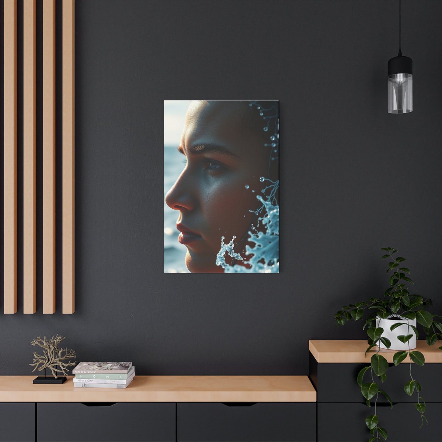 Aqua Mirage Grandeur Wall Art & Canvas Print