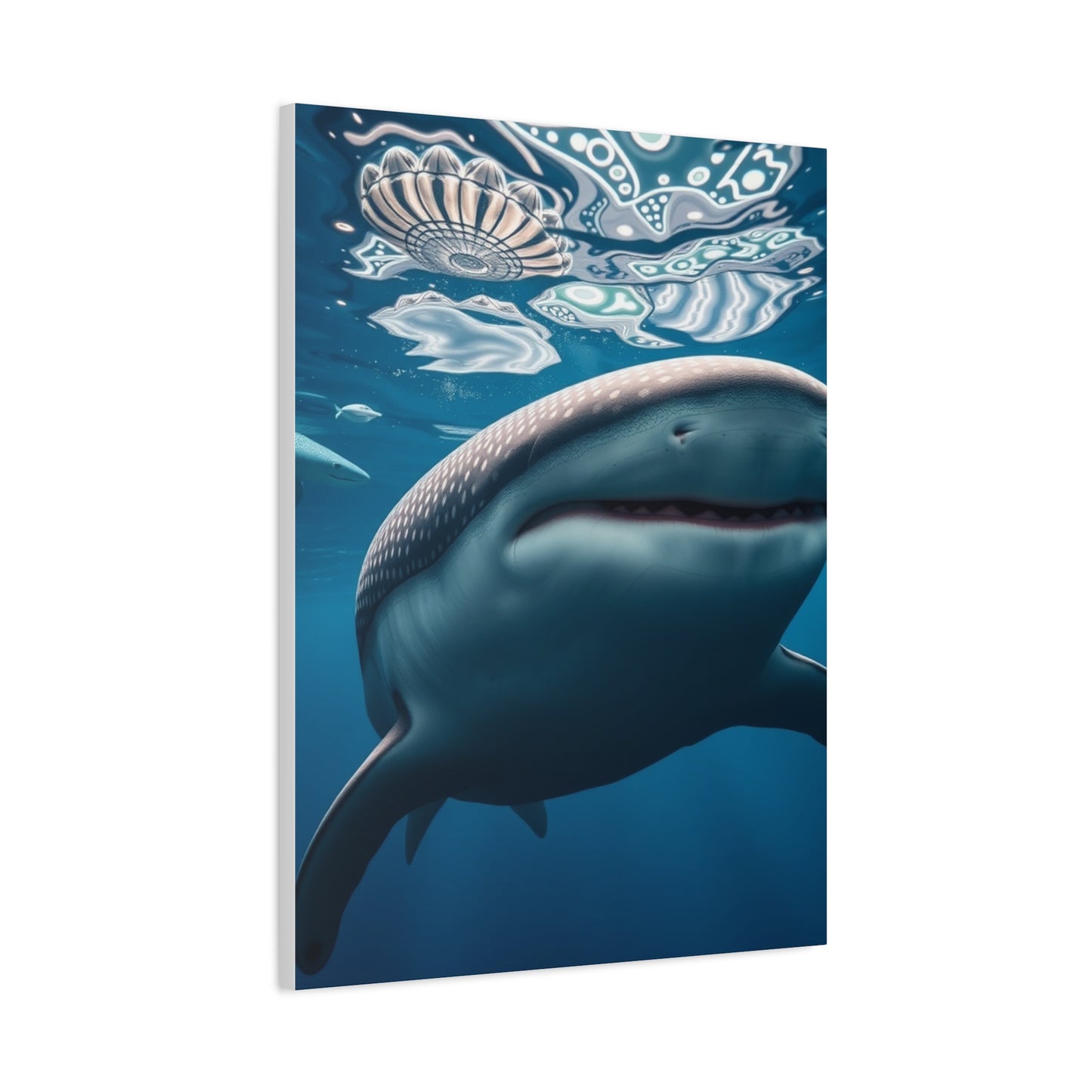 Masterpiece Whale Shark Art Vision Wall Art & Canvas Print