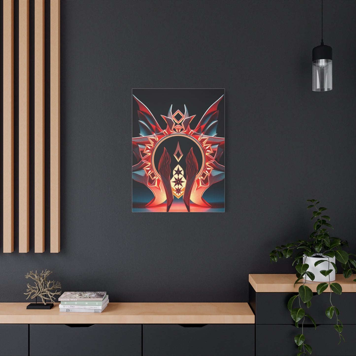 Folded Harmony Masterpiece Wall Art & Canvas Print